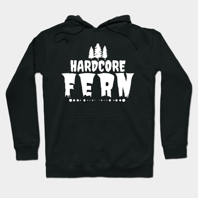 Hardcore fern Hoodie by TimPangburn